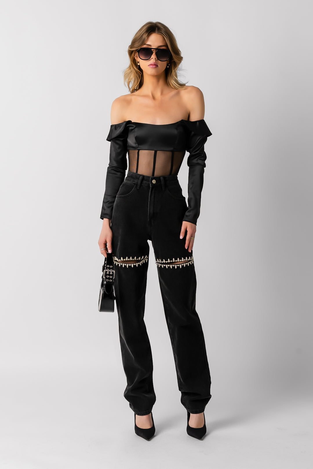 ASHLEY Jeans [Black]