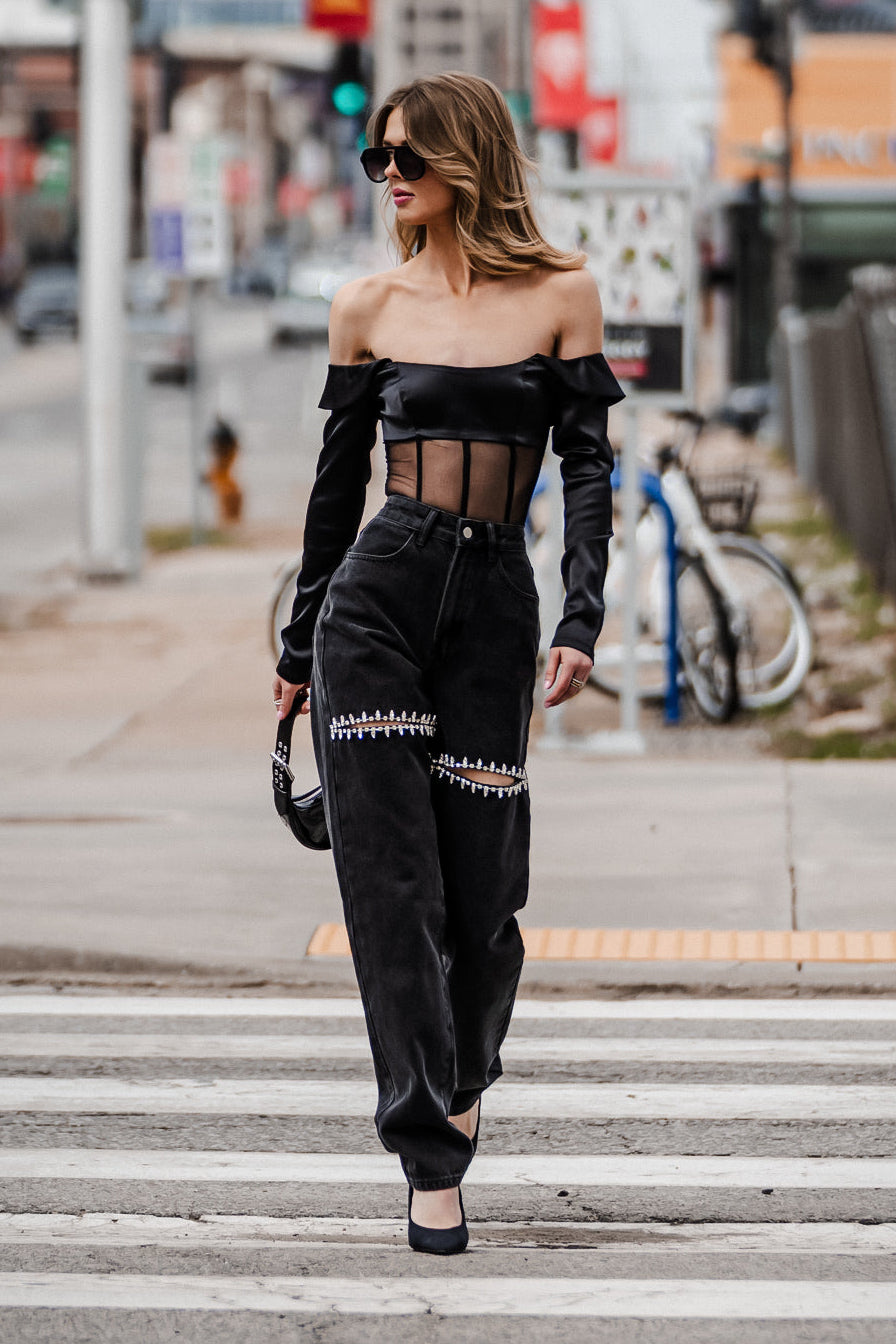 ASHLEY Jeans [Black]